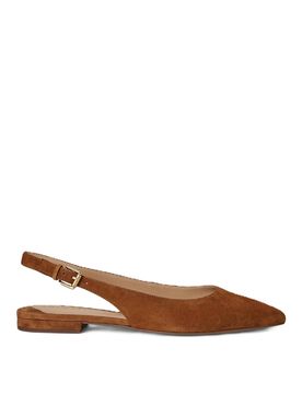 Londyn -flats-slingback-in pelle scamosciata