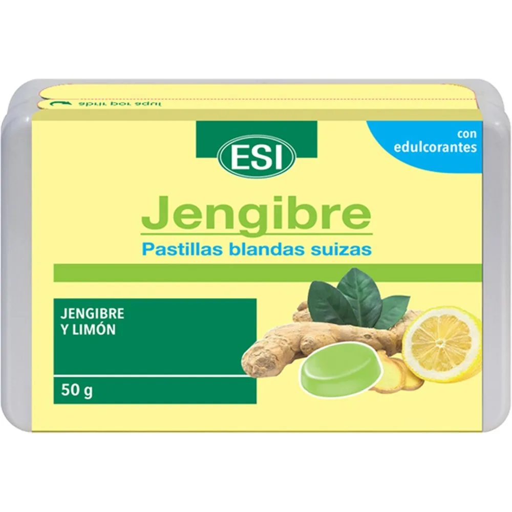 Pastillas blandas Suizas Jengibre y Limón - ESI - FashionsVida