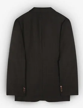 Traje de hombre de lana regular fit de cuadros - Scalpers - FashionsVida