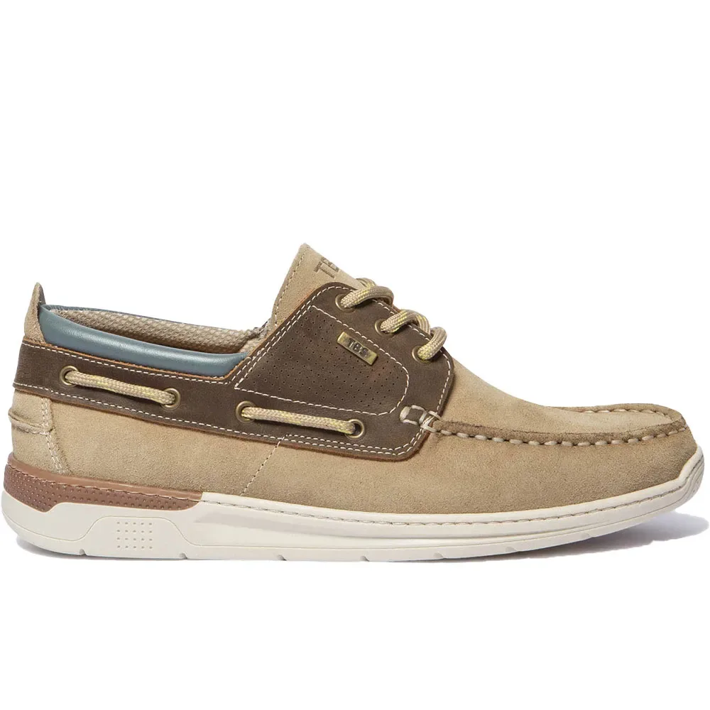 Mocassini Da Barca Matboat Sable / Cognac / Beige EU 40 - TBS - FashionsVida