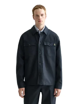 Camicia Overshirt 182982 Relaxed Fit Carbon L - Scotch & Soda - FashionsVida