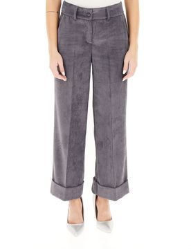 Pantalone a costine GRIGIO 46