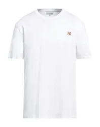 MAISON KITSUNÉ T-shirts Herren Weiß L,M,S,XL,XS,XXL Herren