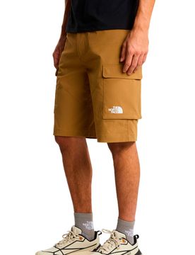 Exploration pantalón corto montaña hombre Marron (32)