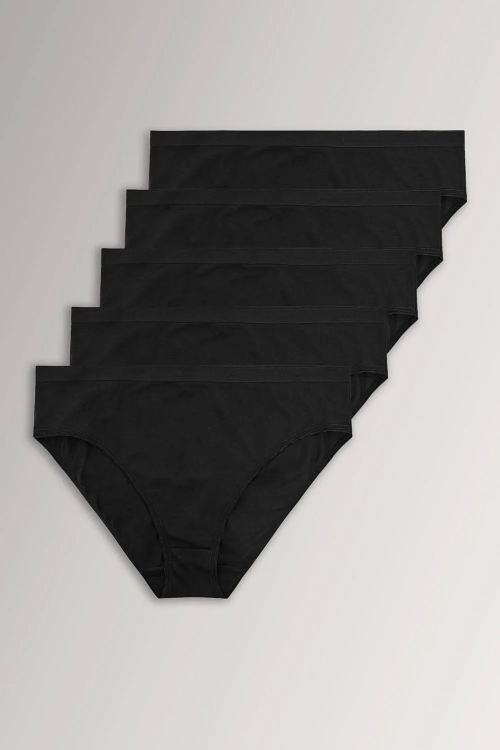 Pack Brief Multipack - Black - Size: 22-24 - Yours - FashionsVida