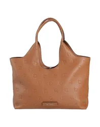 Schultertasche Damen Kamel -- Damen