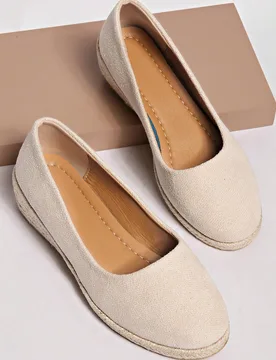 Zapatos de cuña tipo alpargata con plataforma para mujer, nuevos para primavera/otoño - Shein - FashionsVida