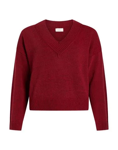 Pullover Damen Rot ONESIZE Damen - VICOLO - FashionsVida