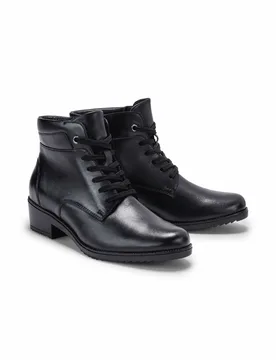 Absatz-Stiefelette Soft - Schwarz - female - Size: 39 - Avena - FashionsVida