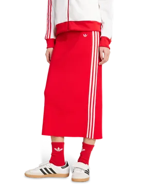 Adicolor Donna - Gonne Rosso - Taglia XS (30-32) - Tela di cotone XS (30-32) - Adidas - FashionsVida