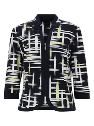 Jacke, gemustert, elegant female