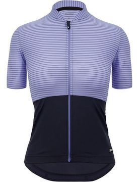 Colore riga maillot manga corta mujer (L)