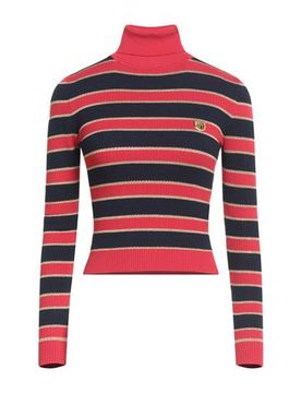 Rollkragenpullover Damen Rot 36 Damen