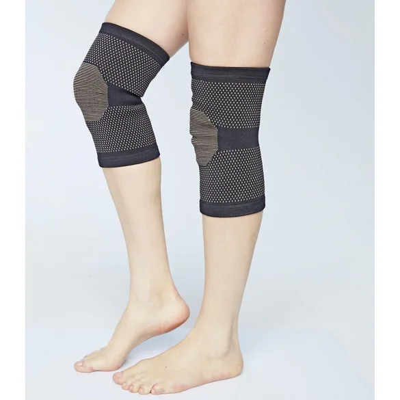 Knie-Bandage mit Kupfer schwarz - 3Pagen - FashionsVida