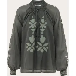 Blusa Rosalie de algodón
