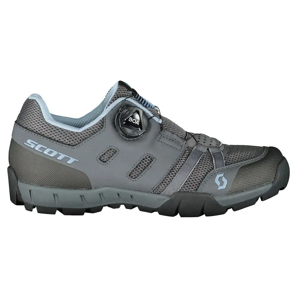 Scarpe Mtb Sport Crus-r Boa Dark Grey / Light Blue - Scott - FashionsVida