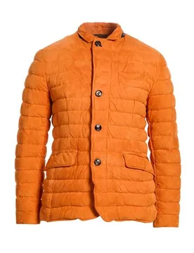 Pufferjacke & Daunenjacke Herren Orange 48 Herren - Moorer - FashionsVida