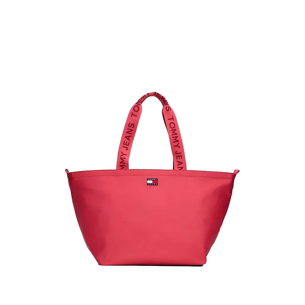 Borsa A Tracolla In Tessuto Ess Daily Ruby Dusk One Size - Tommy Jeans - FashionsVida