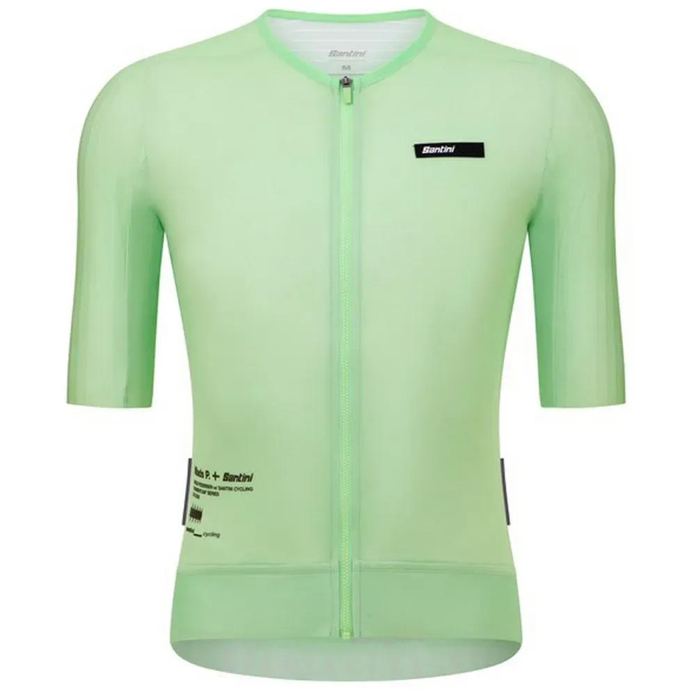 Maillot à Manches Courtes Mads Pedersen Momentum Series - Santini - FashionsVida