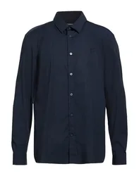 Hemd Herren Marineblau L,S Herren