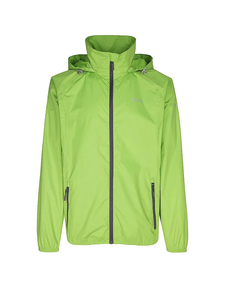 Giacca antipioggia da uomo impacchettabile verde XL - PRO-X ELEMENTS - FashionsVida