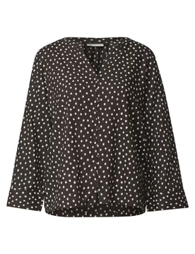 LTD QR Splitneck blouse w butt female - 38 - FashionsVida