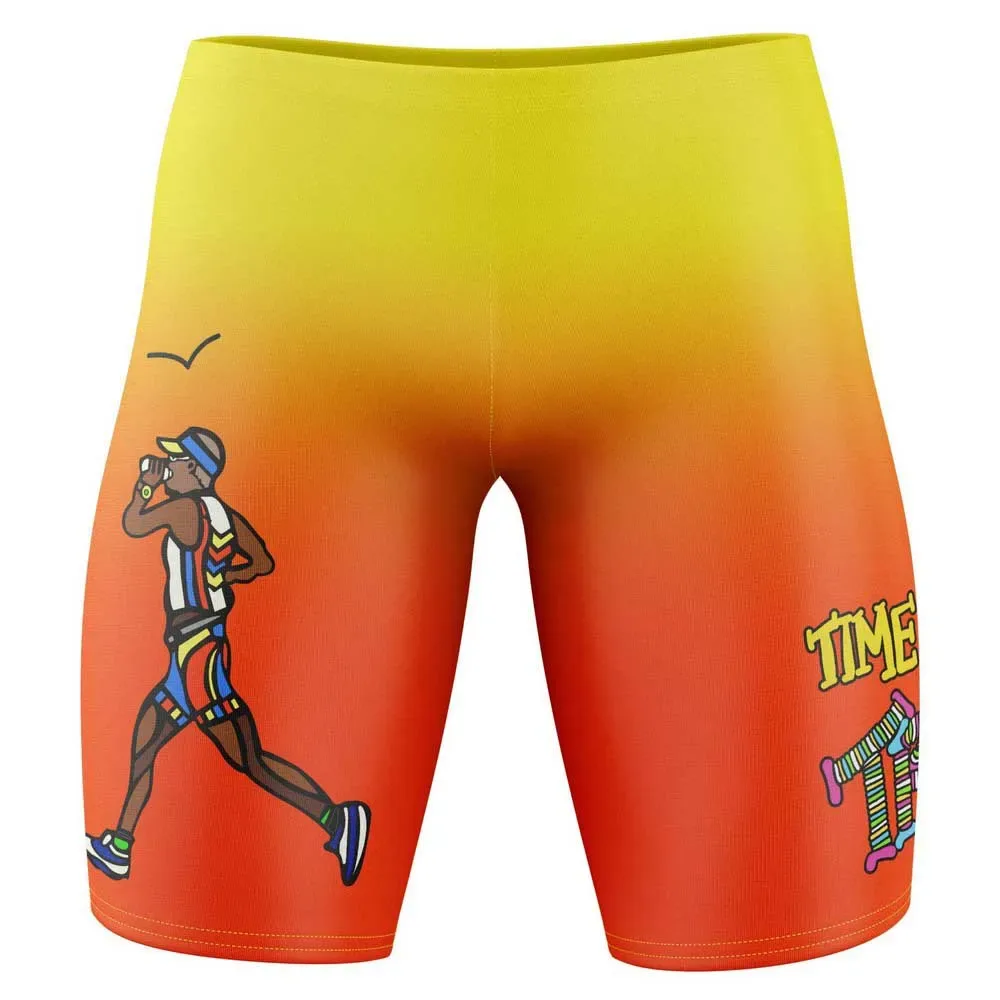 Time To Tri Run Jammer Multicolour XL Men - OTSO - FashionsVida