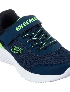 Scarpe Senza Lacci Bounder Trekzic Navy / Lime Synthetic / Textile / Black Trim EU 34 - Skechers - FashionsVida