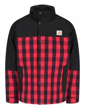X Carhartt Wip Giacca Tecnica A Quadri