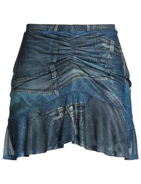 Minifalda Mujer Azul marino S Mujer