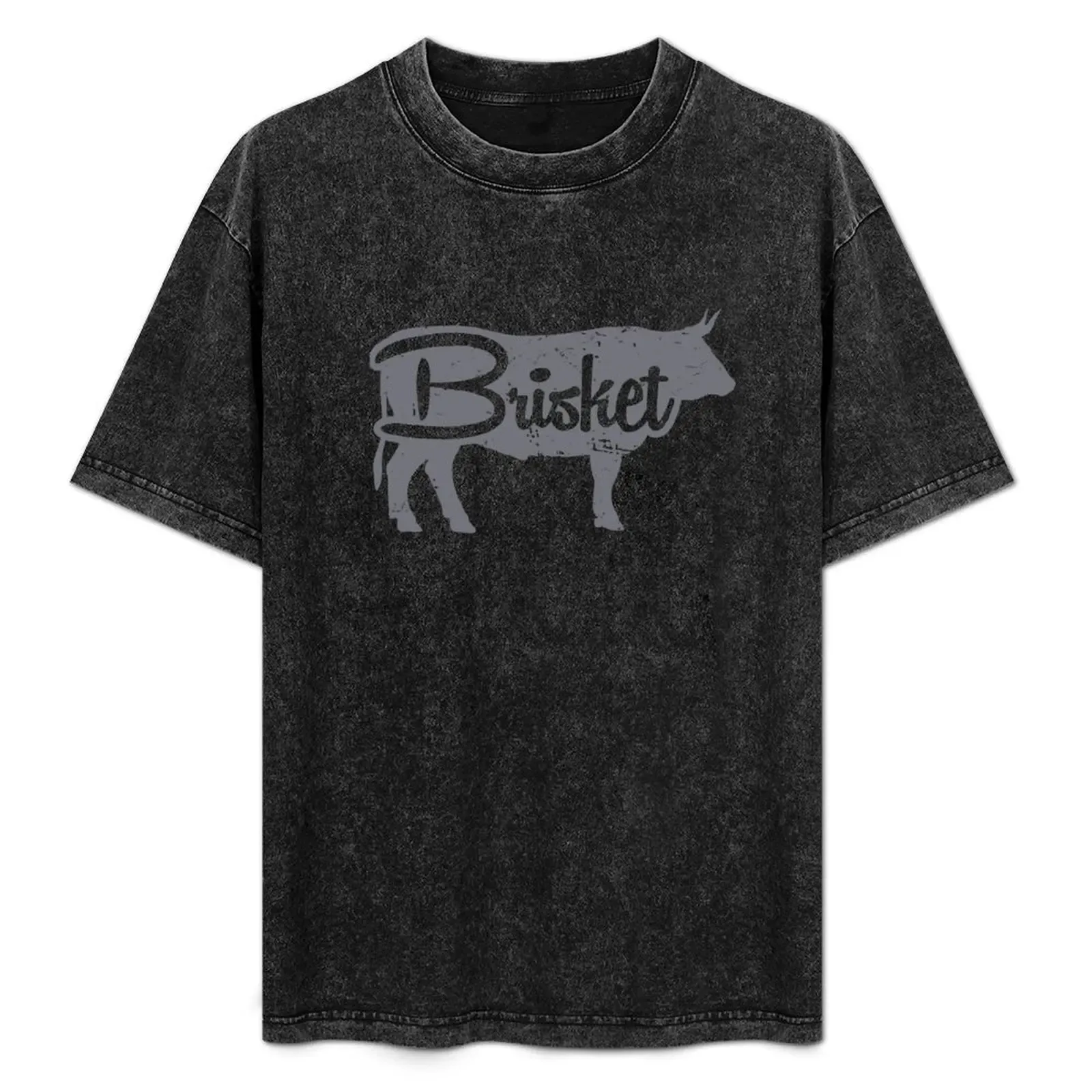 Distressed BBQ Brisket / Barbecue Beef T-Shirt Comfortable Work Wear Tee - Aliexpress - FashionsVida