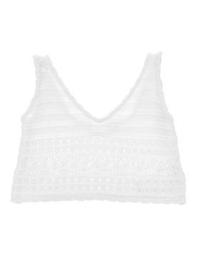 Top In Filo Ricamato