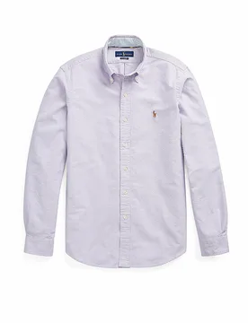 Camisa Custom Fit morado L - Ralph Lauren - FashionsVida