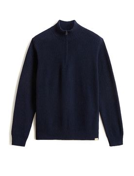 Woolrich Jersey Troyer azul XL