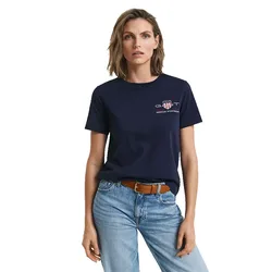 T-shirt à Manches Courtes 4200277 Evening Blue M