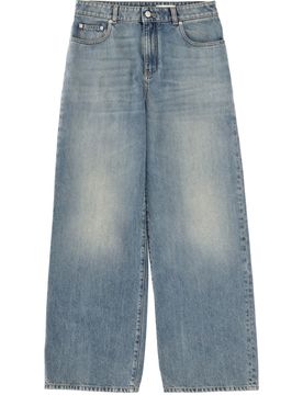 ALEXANDER McQUEEN Wide Leg Jeans