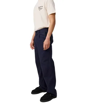 Makia Pantaloni Fern Dark Navy 32 - Makia - FashionsVida