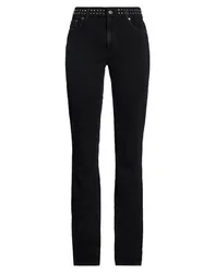Pantalones vaqueros Mujer Negro 26 Mujer