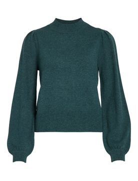 VILA Jersey 'VIRil' azul oscuro