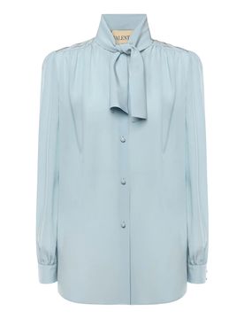 Camicia in crÃªpe De Chine
