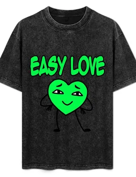 Easy love green T-Shirt Casual Minimalist Short Sleeve Top - Aliexpress - FashionsVida