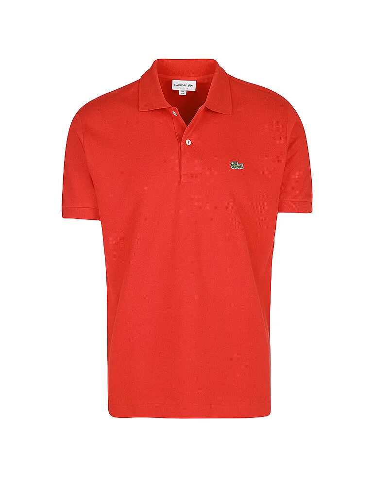Poloshirt Classic Fit L1212 rouge M - Lacoste - FashionsVida