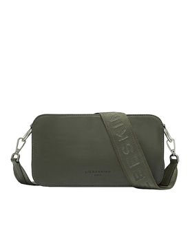 Bolso de cuero - Bolso bandolera CLARICE Medium oliva