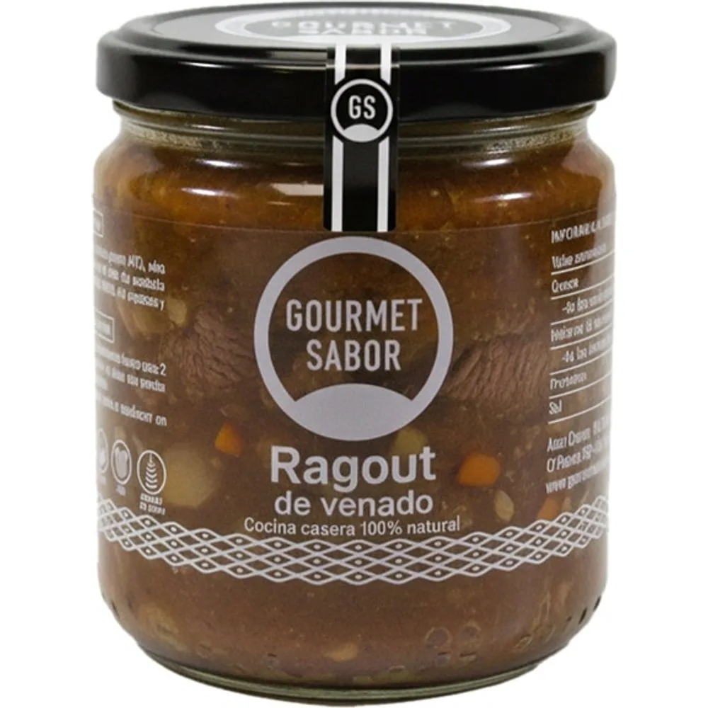 Ragout de venado de monte - Gourmet Sabor - FashionsVida