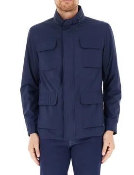 Giubbino antivento BLU NAVY M - Paul & Shark - FashionsVida