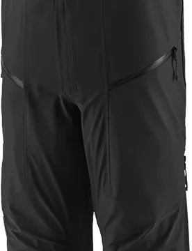 Salopette de ski imperméale et respirante - M's Snowdrifter Bibs Black w/Black - Taille M - Noir - Patagonia - FashionsVida