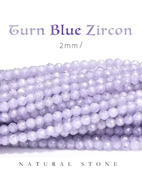 Light Purple Beads 2mm Natural Zircon Stone Shining Gemstone Faceted Rondelle Zircon Beads for Bracelet Diy Accessories 1 Strip - Aliexpress - FashionsVida