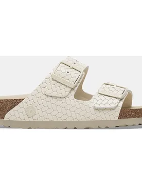 Sandalias de mujer Arizona trenzada en cuero natural - Birkenstock - FashionsVida