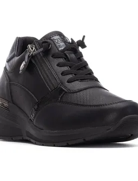 Baskets Sans Lacets 172936 Black EU 40 - Refresh - FashionsVida