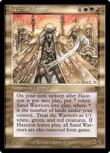 Hazezon Tamar Legends - Magic: The Gathering - FashionsVida